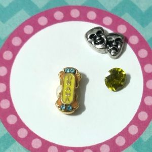 Origami Owl movie themed charms